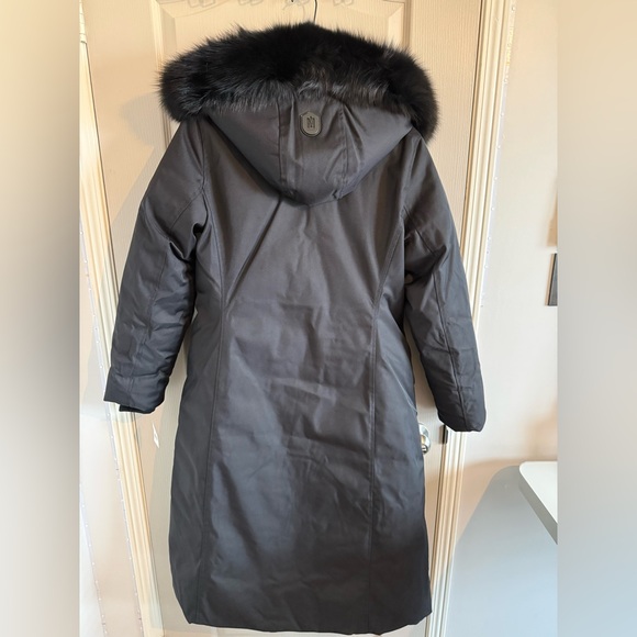 BNWT Mackage Women’s Kelsie Black Winter Jacket (Medium) - Picture 3 of 14